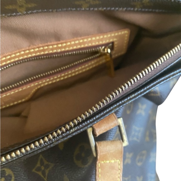 Louis Vuitton Cabas Mezzo Monogram Canvas Brown Canvas Tote Bag - Picture 5 of 13